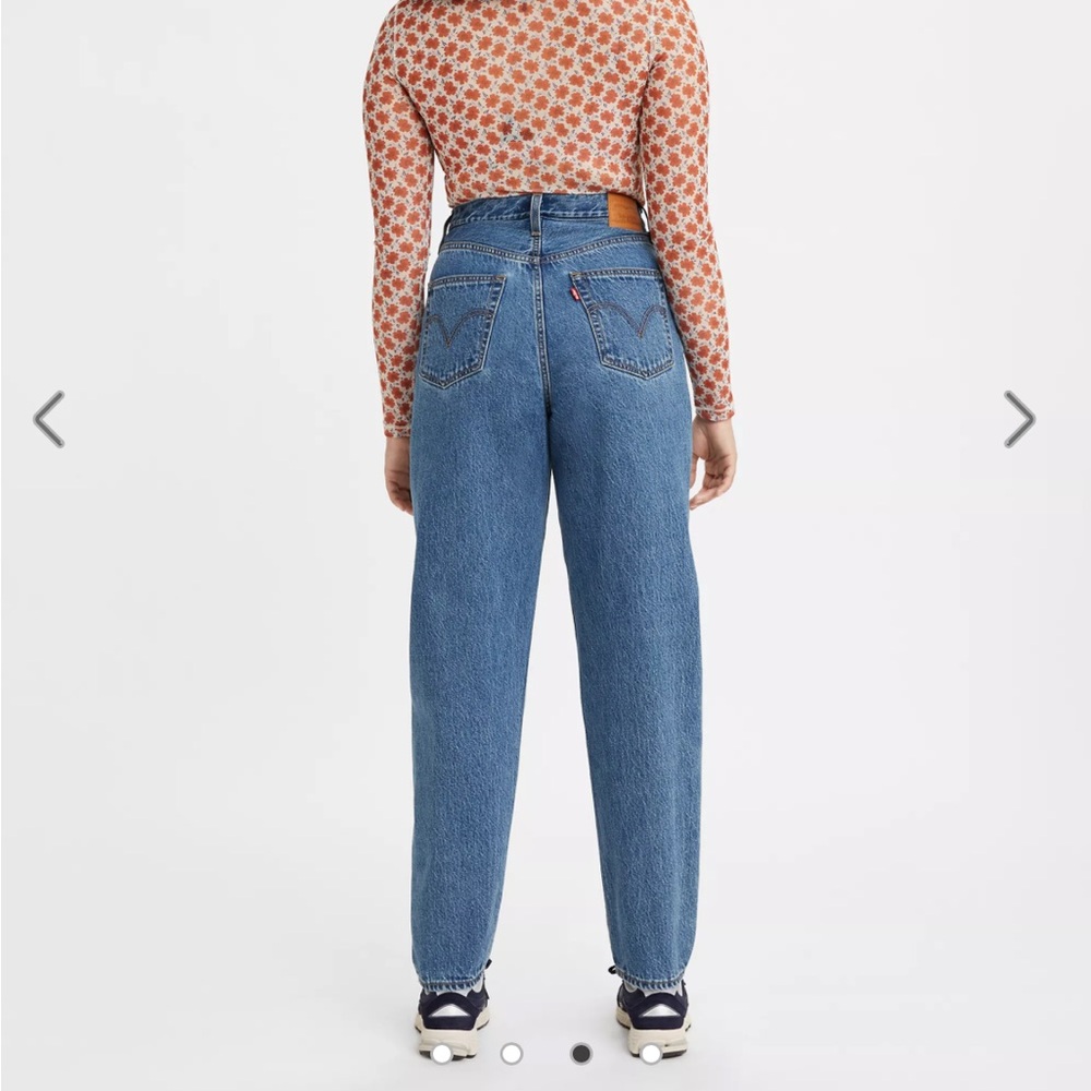 Levi's Women's High Rise Loose Tapered Blue Jeans 27